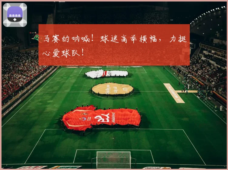 马赛的呐喊！球迷高举横幅，力挺心爱球队！